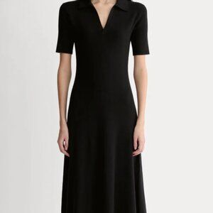 The Knit Polo Dress